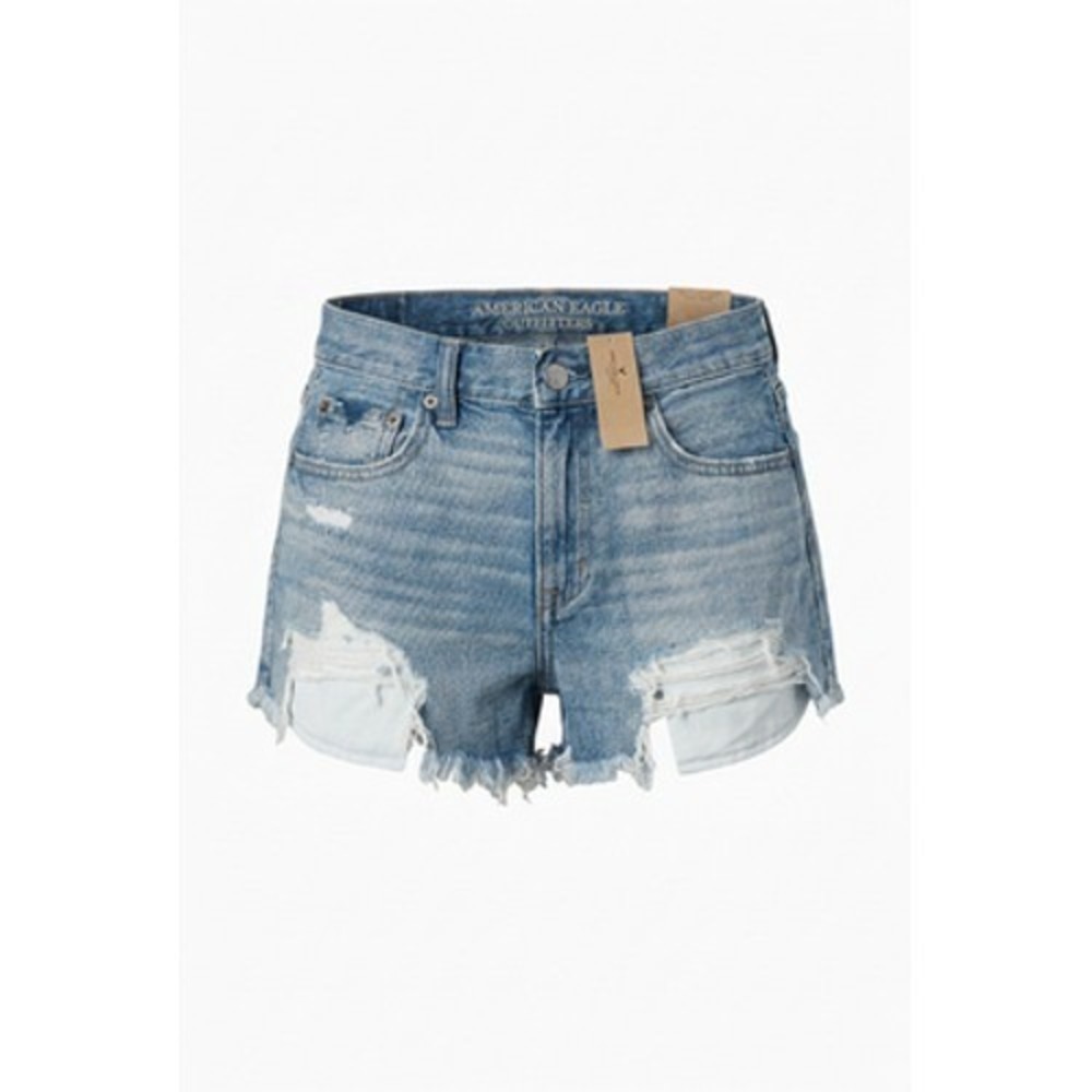 American Eagle Outfitters Shorts Women‎ 4 Blue Denim Vintage Hi-Rise Festival